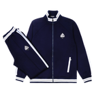 Full Collared Mens Navy Tracksuit | Scuba Tracksuit flatlay by Gabos London
