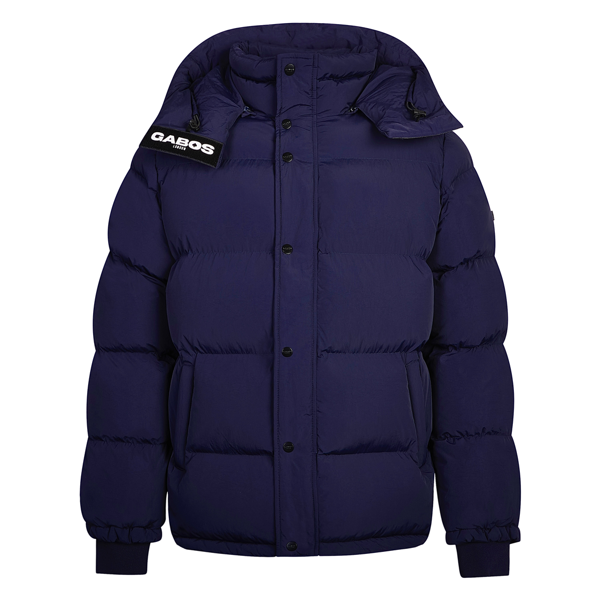 PUFFER JACKET | Navy Winter coat - Street Bomber 3.0 by Gabos London