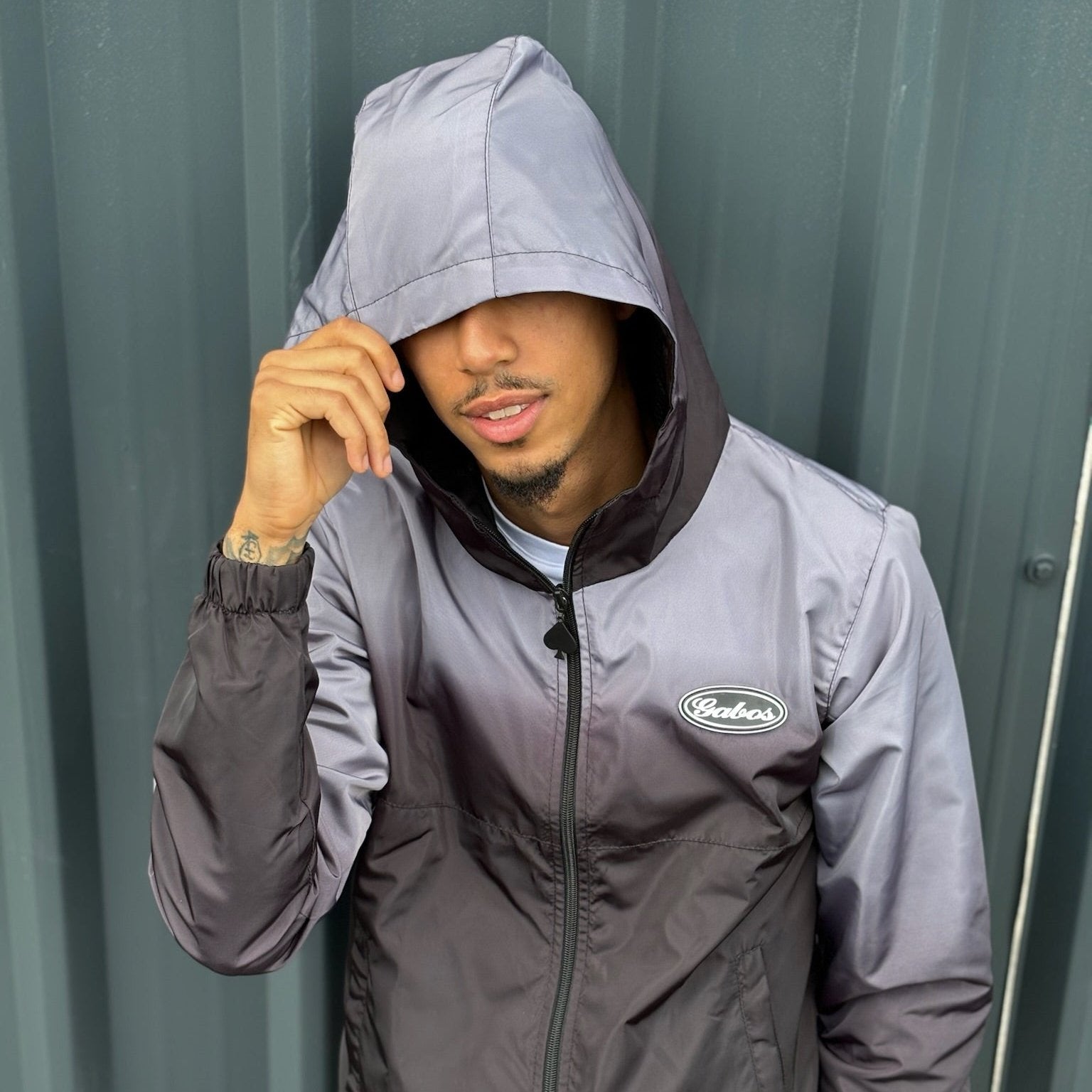 Men's Tracksuit With Hood | Gradient Tracksuit | Ombre Tracksuit | Matching Tracksuit | Windbreaker Tracksuit by Gabos London