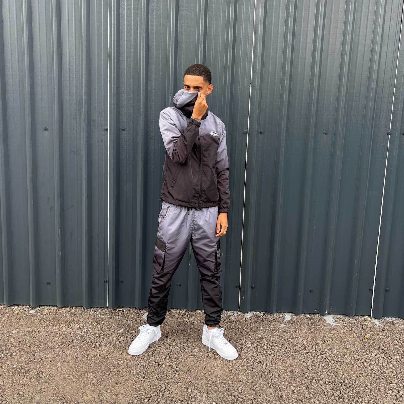 Gradient Men's Windbreaker Tracksuit | Full Tracksuit Set | Streetwear Tracksuit | By Gabos London