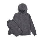 Grey ROADBREAKER (WINDBREAKER) Tracksuit. Flatlay. UK Streetwear By Gabos London