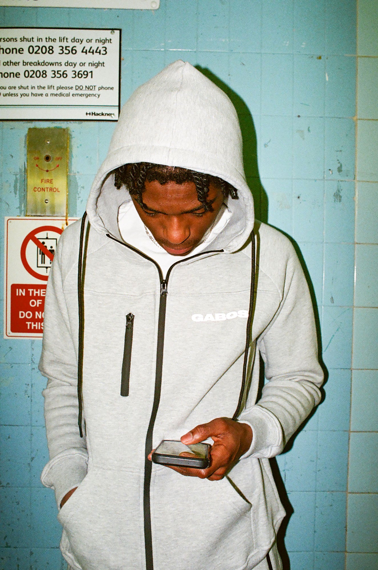 Full Grey Men's Tracksuit | Cotton Fleece Tracksuit | Reflective Logo | Streetwear Tracksuit | Tracksuit with Hood | Grey Tracksuit | UK streetwear | Streetwear Tracksuit