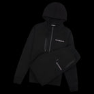 Black Men's Tracksuit | Full Tracksuit set | Streetwear Tracksuit | Matching Tracksuit  Fleece Lined Tracksuit by Gabos London
