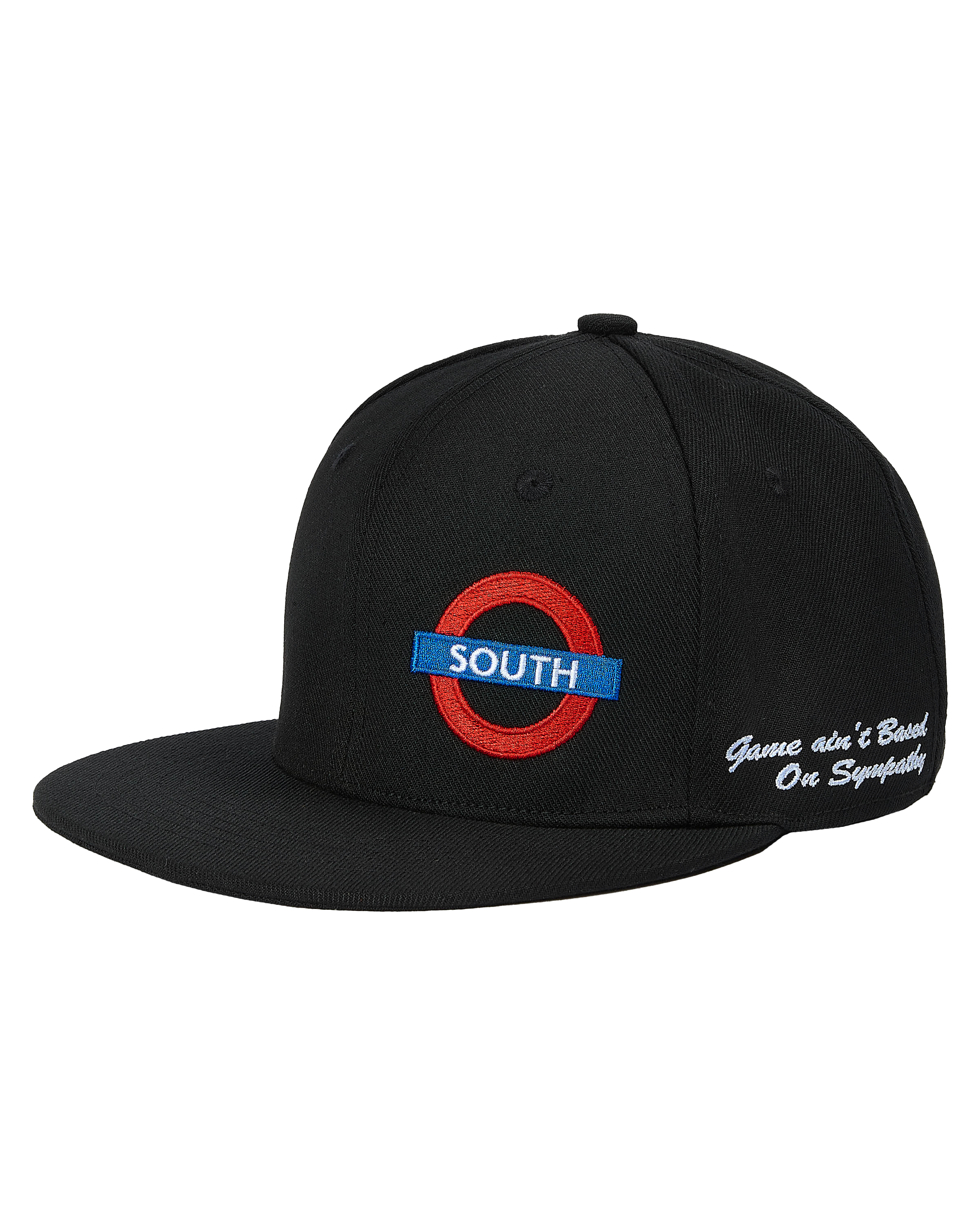 south snapback cap side view
