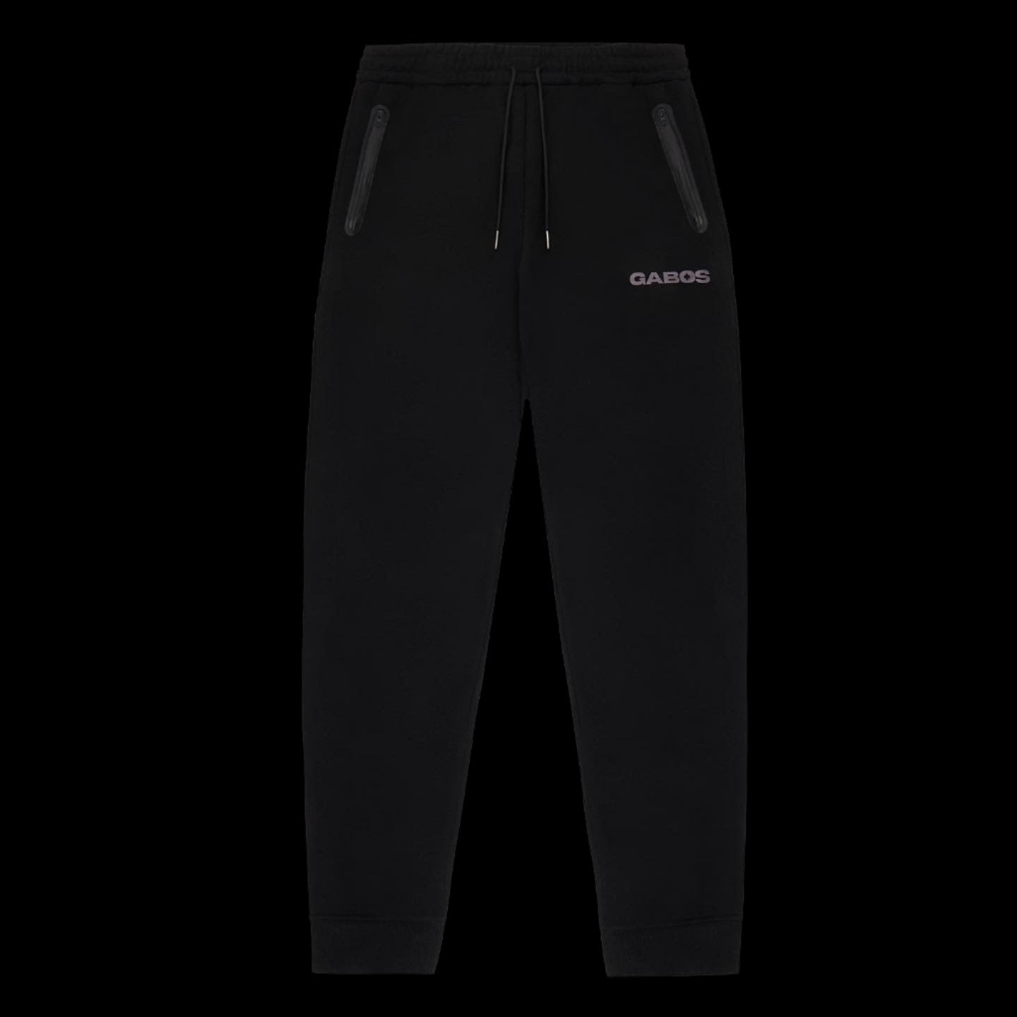 Black cotton tracksuit pants | Streetwear tracksuit | Matching tracksuit set by Gabos London