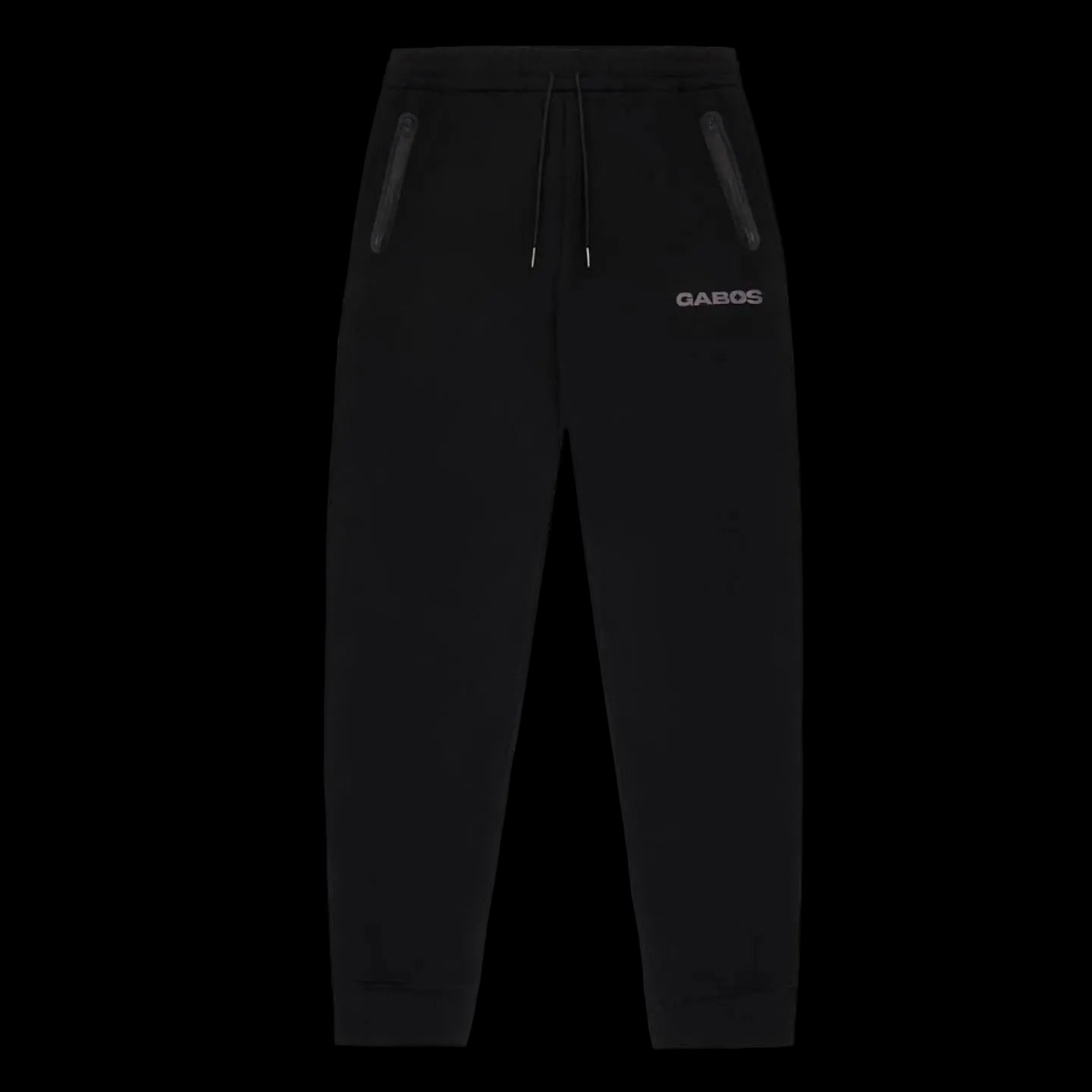 Black cotton tracksuit pants | Streetwear tracksuit | Matching tracksuit set by Gabos London