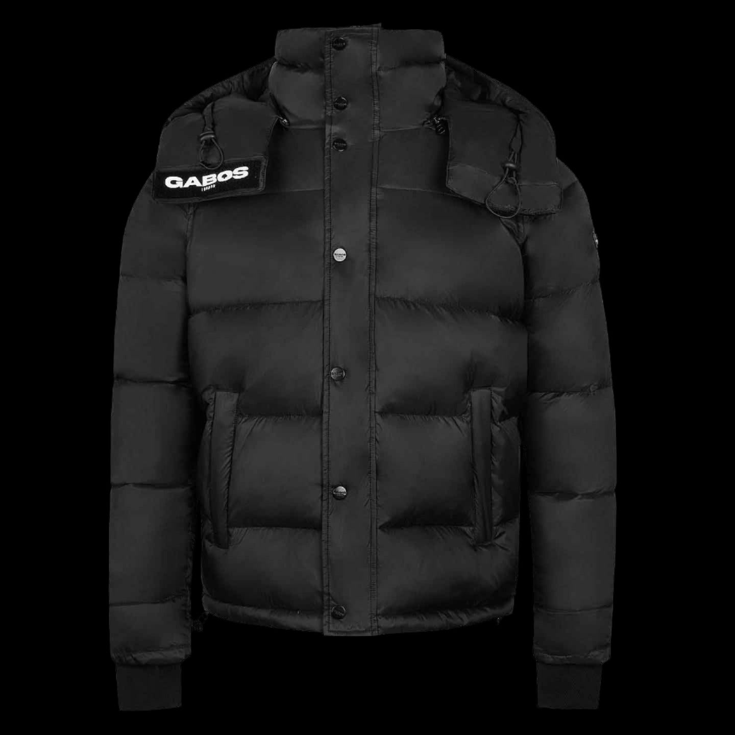 Street Bomber 2.0 Puffer Jacket Magma Black – Gabos London