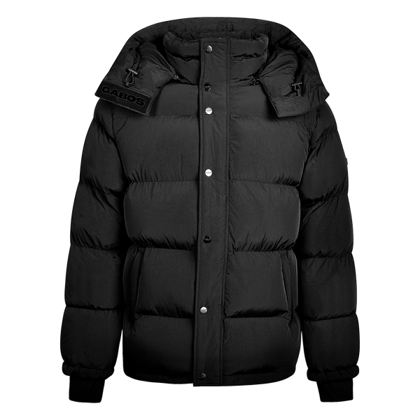 Street Bomber 4.0 Black Puffer Jacket | Gabos London