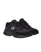GABOS G900 TRAINERS IN BLACK SUEDE AND PINK