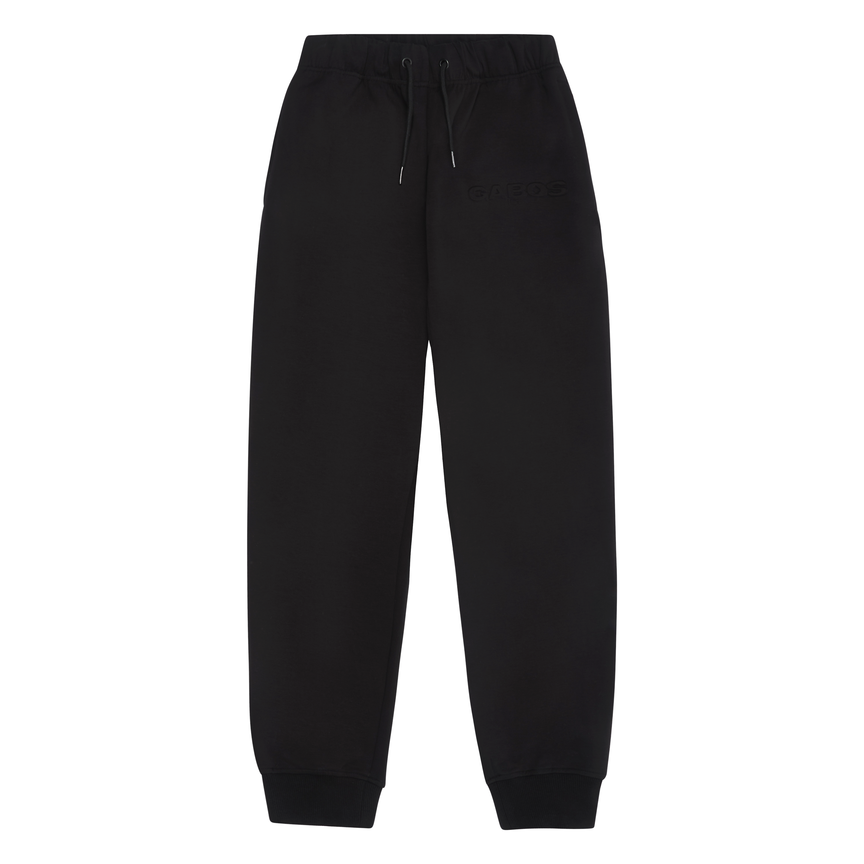 Streetwear tracksuit bottoms with embossed logo