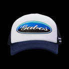 gabos foam blue trucker cap