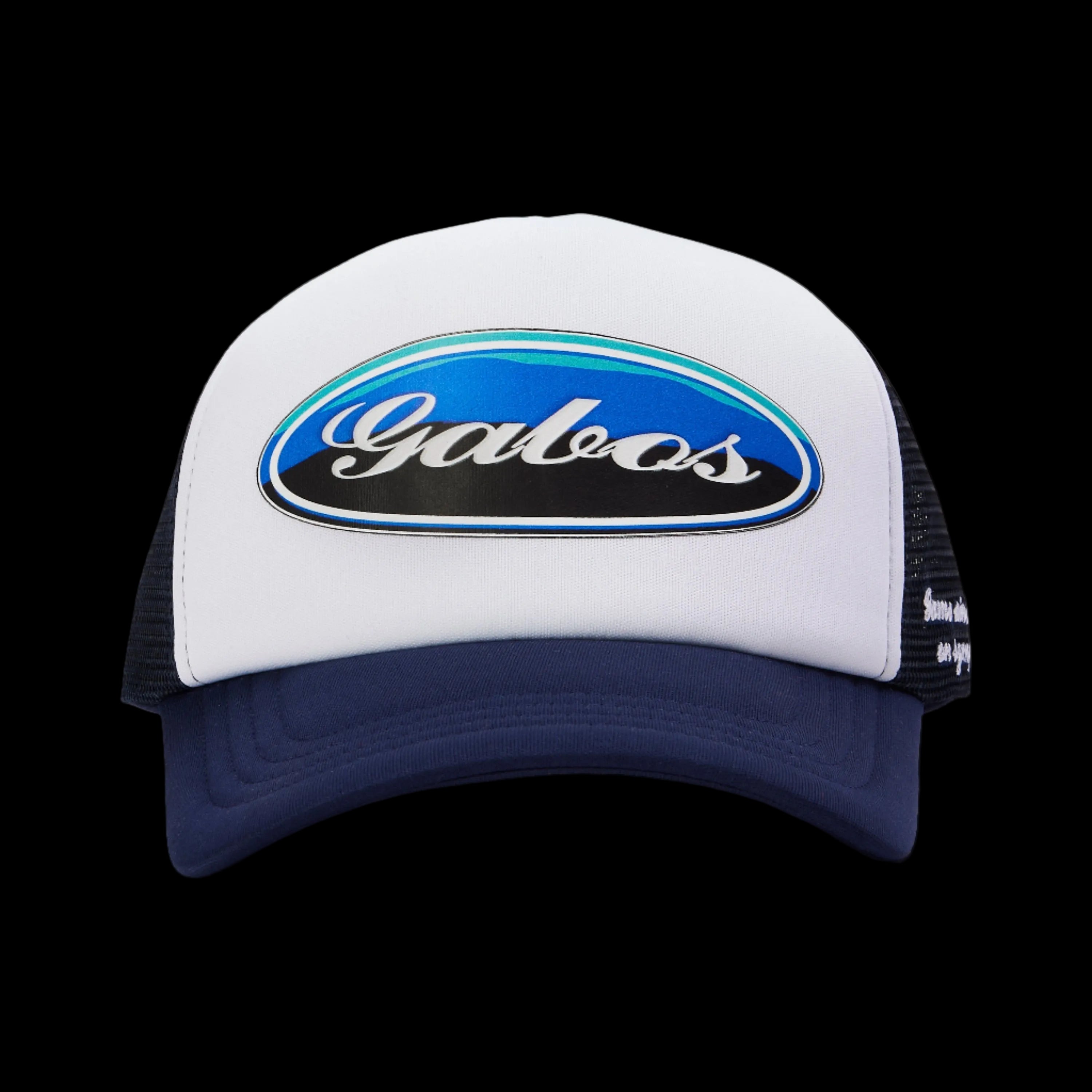 gabos foam blue trucker cap