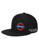 south snapback cap side view