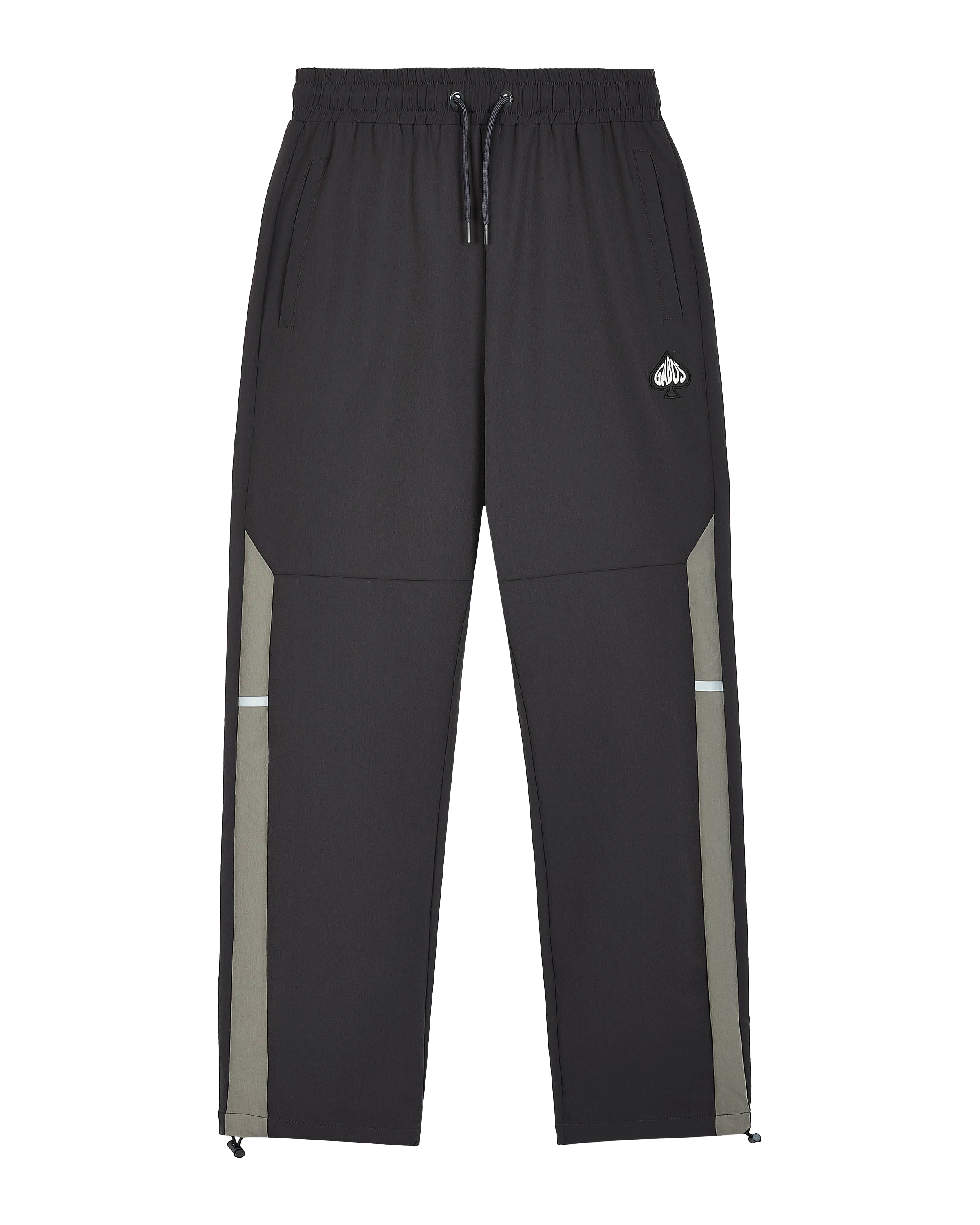 Men's athleisure windbreaker tracksuit in grey
